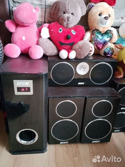 Акустические колонки 5.1 бу