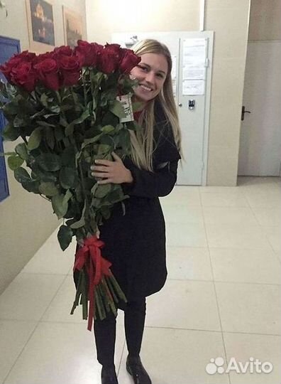 Букет роз 101 роза 51 роза