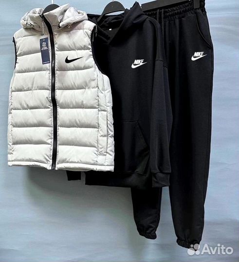 Спортивный костюм Nike с жилеткой