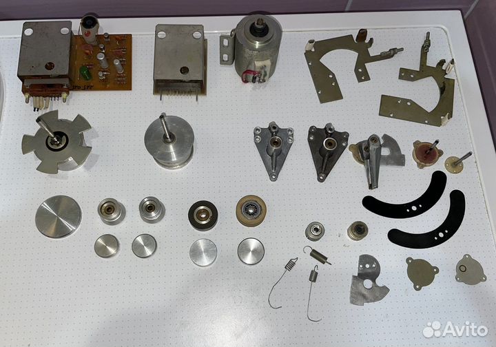 Запчасти к магнитофонам Электроника, Олимп