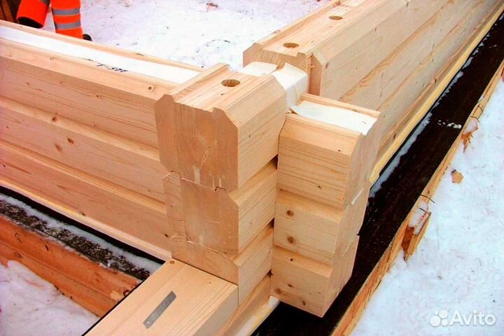 Брус профилированный 1 сорт