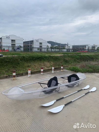 Прозрачный каяк