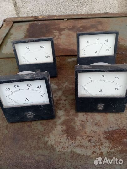 Вольтметры и амперметры