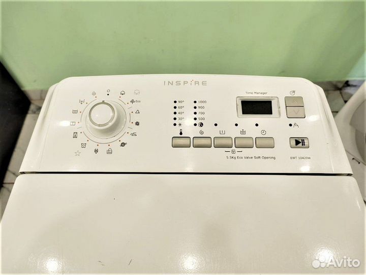 Машина с вертикальной загрузкой бу Electrolux