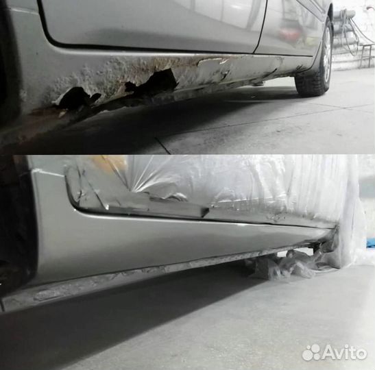 Пороги BMW 5 серия E39 Кузовные