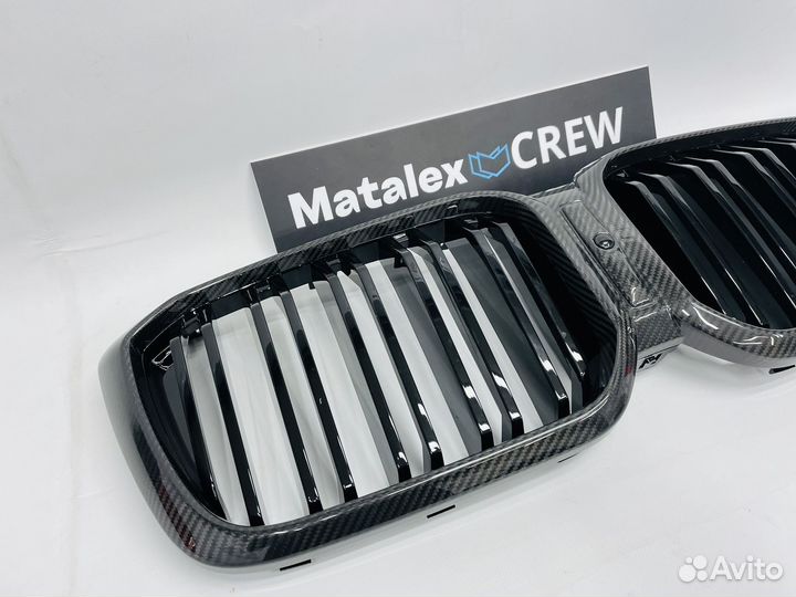 Решетка радиатора BMW X3 G01 M Стиль сухой карбон