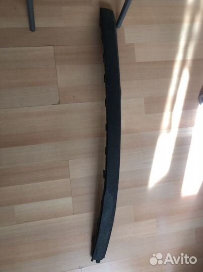 Юбка переднего бампера корса D оригинал левое