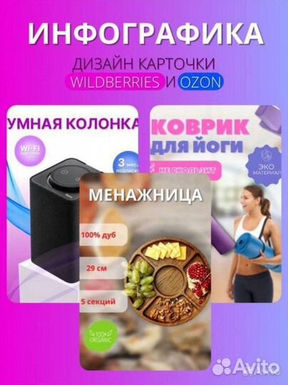Инфографика для маркетплейсов