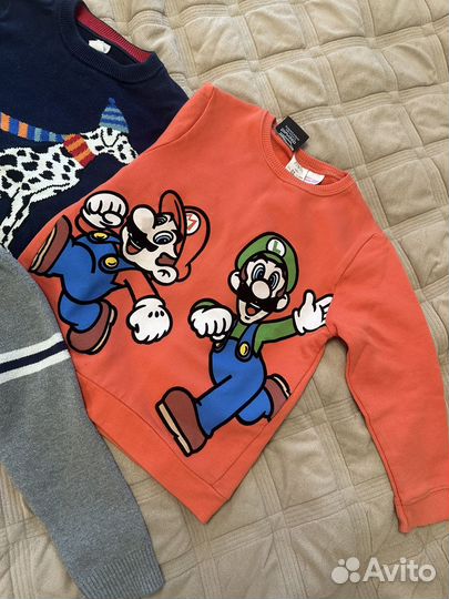 Свитшот для мальчика Zara,Gap 104