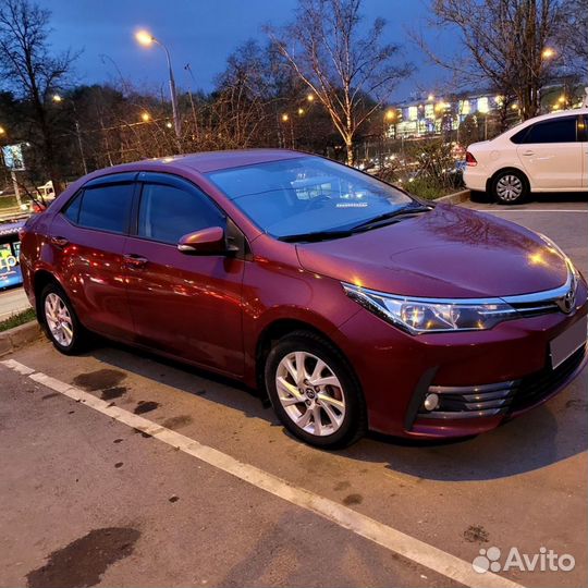 Toyota Corolla 1.6 CVT, 2017, 105 000 км