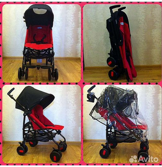 Коляска трость peg perego pliko mini