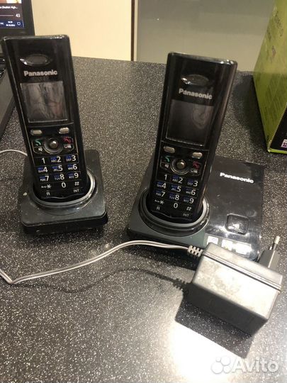 Радиотелефон panasonic 2 трубки