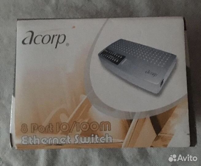 Коммутатор новый acorp