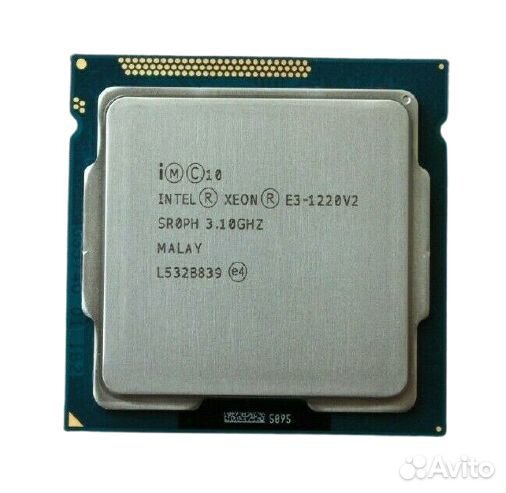 Процессор Intel Xeon E3-1220V2 (4C/4T, 3.1/3.5GHz