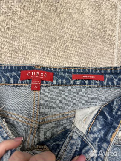 Джинсы guess tapered high 30