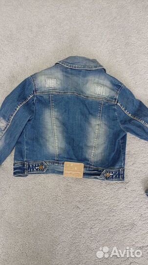 Джинсовая куртка для девочки