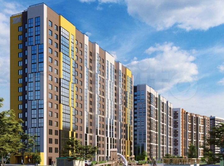 3-к. квартира, 90,3 м², 5/16 эт.