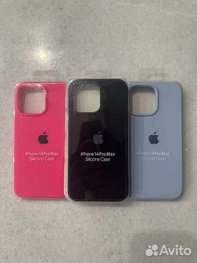 Силиконовый чехол на iPhone 14 Pro Max