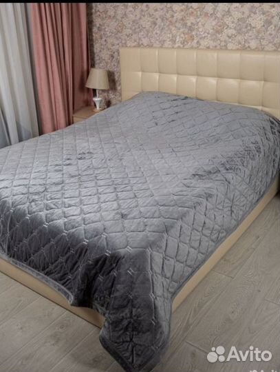 Покрывало велюровое евро