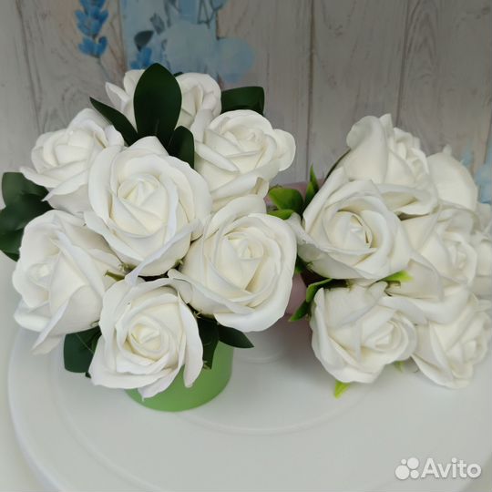 Мыльные розы букет