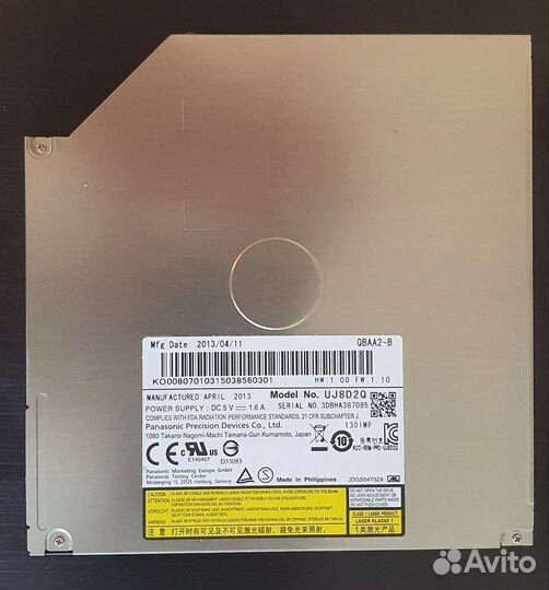 DVD RW CD RW Drive внутренний привод для ноутбука