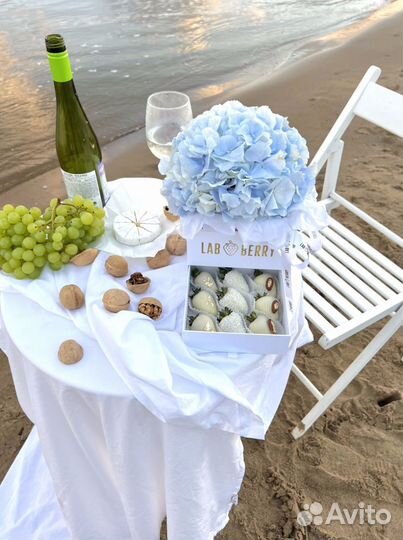 Боксы с клубники в шоколаде