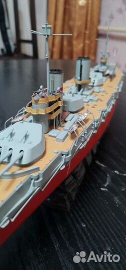 Сборная модель Линкор Севастополь 1\350