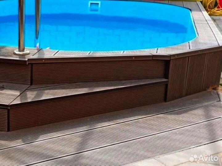 Грядки из дпк 20 см