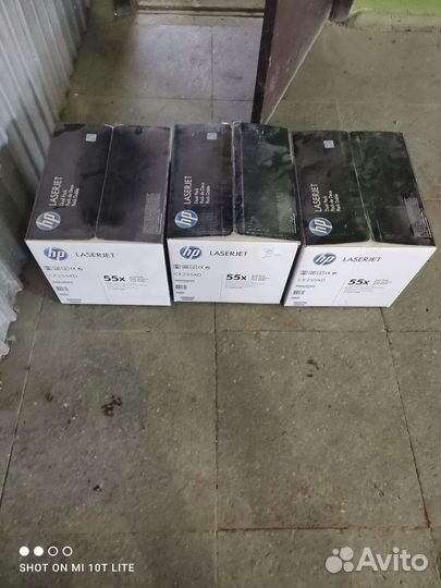 Коробка от картриджей HP LaserJet ce255x