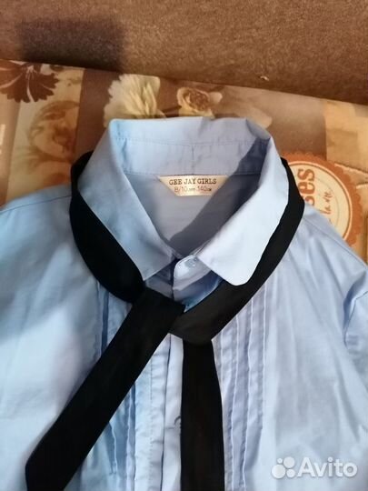 Рубашка для девочки 8-10 лет