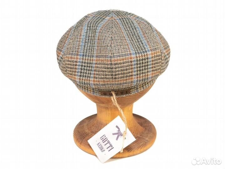 Кепка восьмиклинка шерстяная