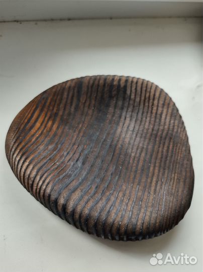 Набор тарелок для сервировки стола. Дуб. Дерево