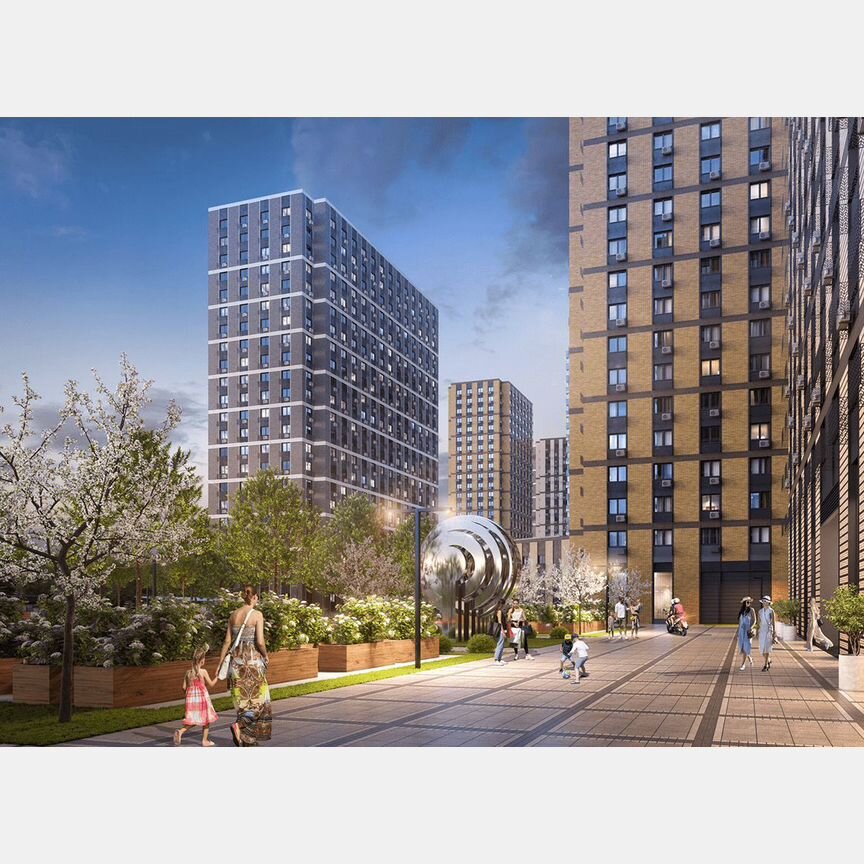 Квартира-студия, 22,6 м², 9/23 эт.