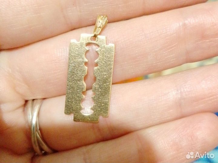 Золотой кулон подвеска 585