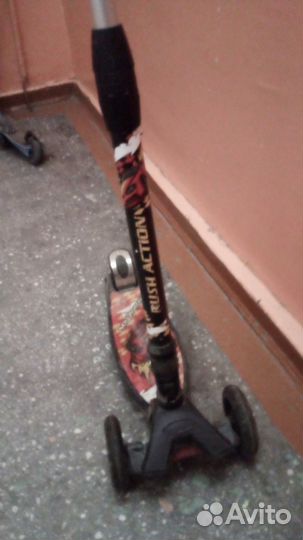 Самокат детский трехколесный