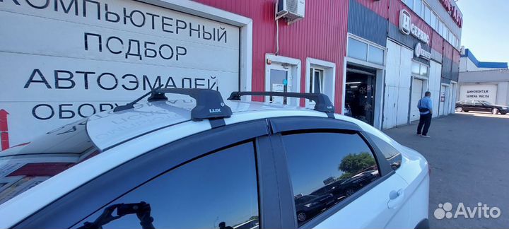 Багажник на крышу LUX city для Лада Веста седан