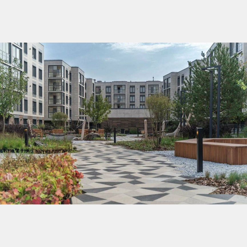 1-к. апартаменты, 43,2 м², 3/5 эт.