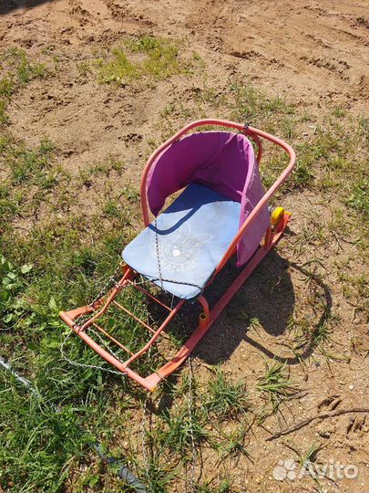 Коляска санки