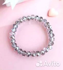 Браслеты 17, 18см хрусталь Б051