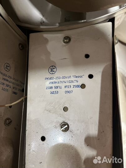 Светильник рку 02-250-004 Пегас