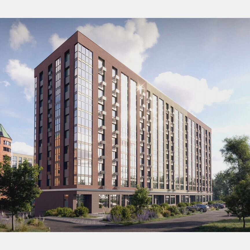 2-к. квартира, 55,6 м², 2/10 эт.