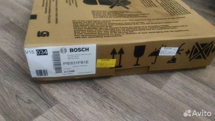 Встраиваемая варочная панель индукционная Bosch PI