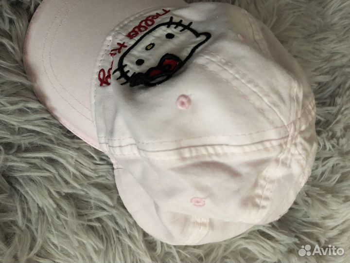 Кепка бейсболка детская для малышки Hello Kitty
