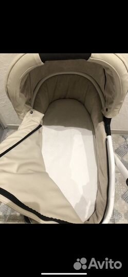 Коляска 2 в 1 teutonia (экокожа)