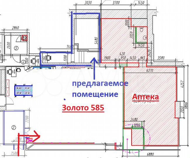 Торговая площадь, 20 м²