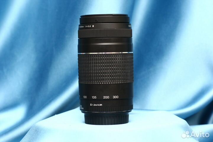 Canon EF 75-300 f/4-5.6 III как новый
