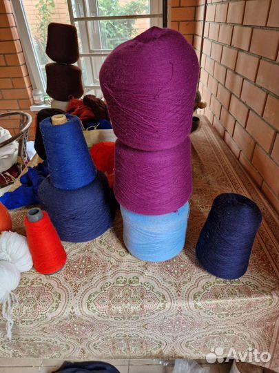 Пряжа для вязания шерсть СССР