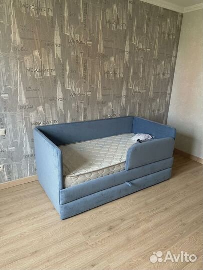 Детская кровать мягкая