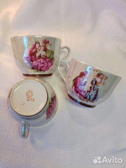 Чайные пары и чашки