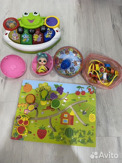 Развивающие игрушки пакетом